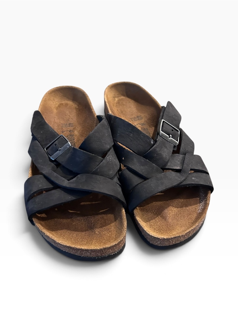 Birkenstock Lagano sandals in cambers oiled leather 40